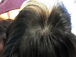 ヘアーアートメイク施術例